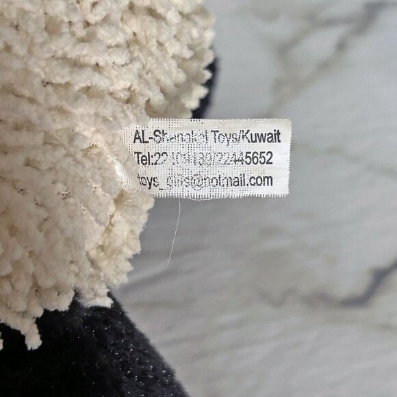 Shaun the Sheep - Vintage Plush with daisies and red scarf.  Wallace and Gromit - Picture 7 of 10